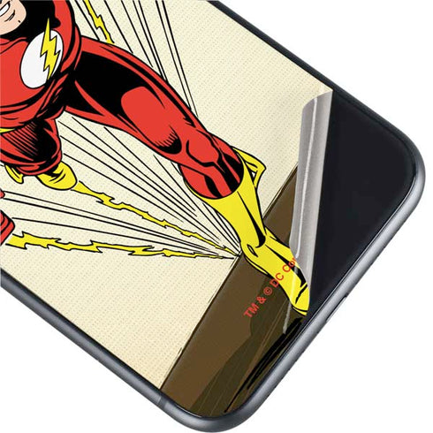 DC Comics The Flash Classic Art Sprint Pose iPhone 11 Skin